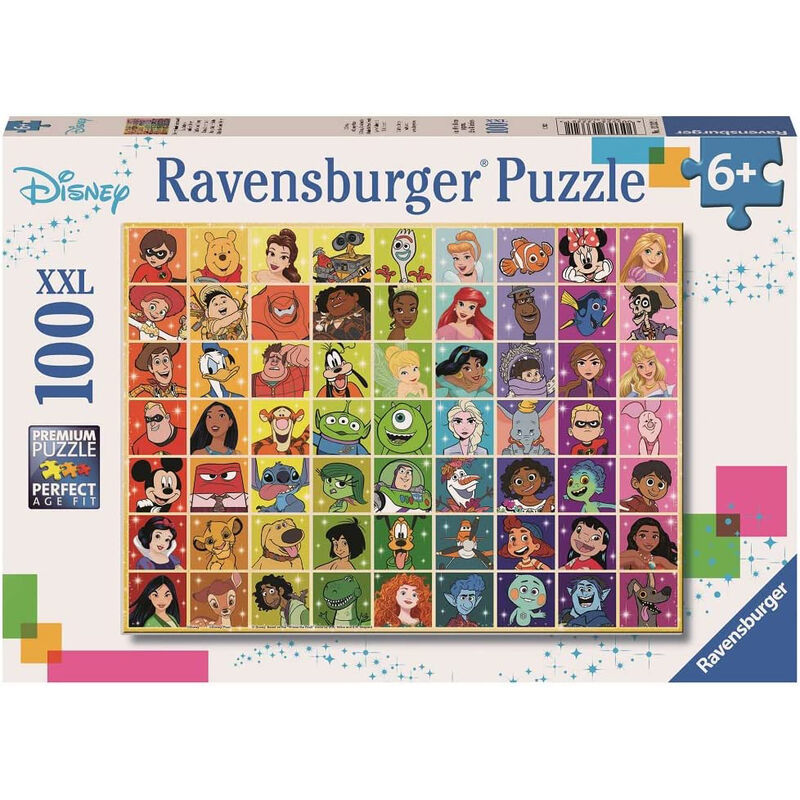 Ravensburger: Disney Characters (100pc Jigsaw)