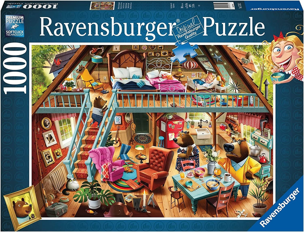 Ravensburger: Goldilocks Gets Caught! (1000pc Jigsaw)