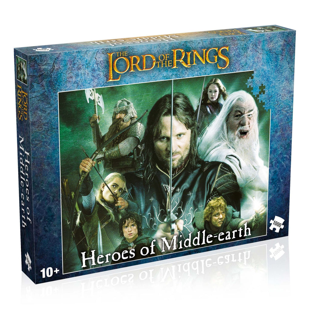 The Lord of the Rings: Heroes of Middle-Earth (1000pc Jigsaw)