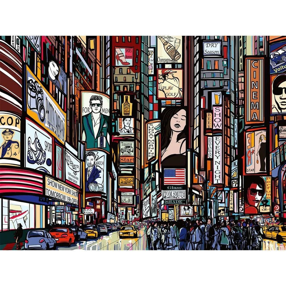 Ravensburger: Colourful New York (1000pc Jigsaw)