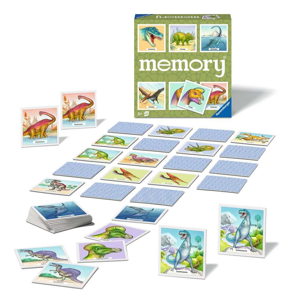 Dinosaur Memory (Board Game)