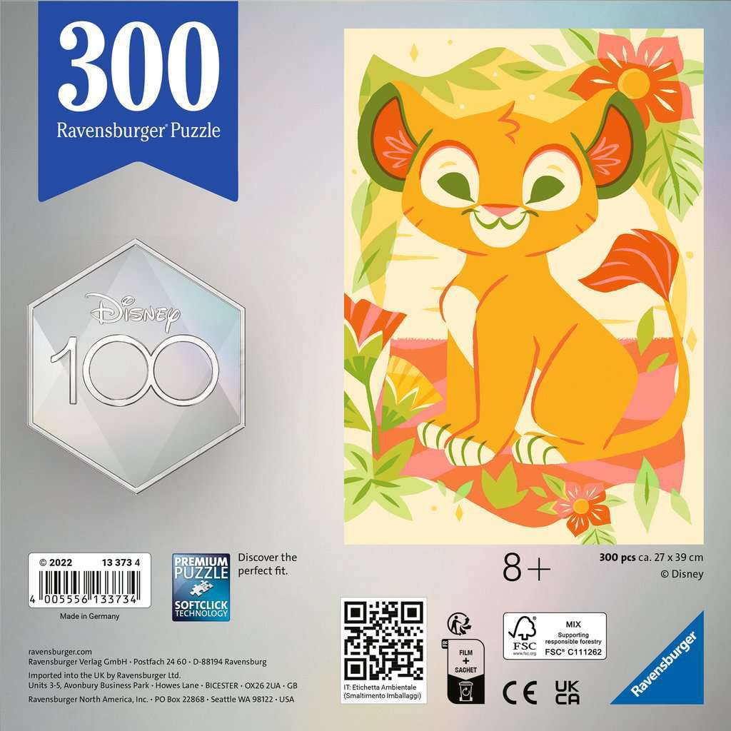 Ravensburger: Disney 100 - Simba (300pc Jigsaw)