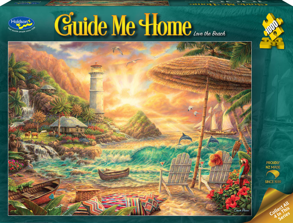 Guide Me Home: Love the Beach (1000pc Jigsaw)