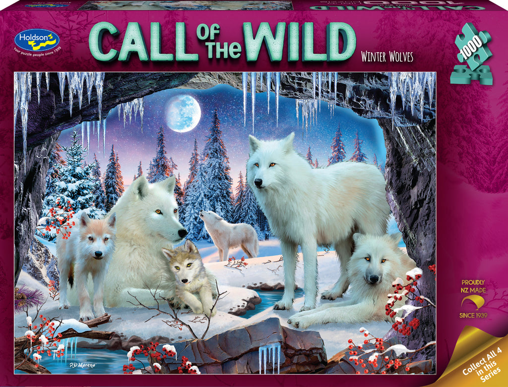 Call of the Wild: Winter Wolves (1000pc Jigsaw)