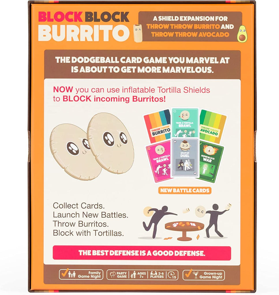 Block Block Burrito (A Dodgeball Card Game Expansion)