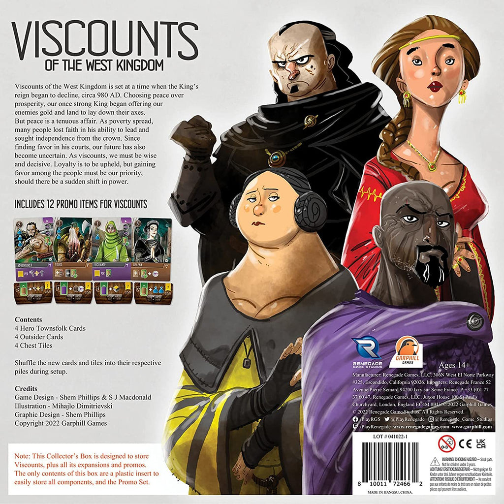 Viscounts of the West Kingdom: Collector's Box