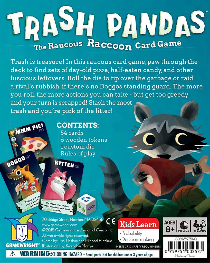 Trash Pandas: The Raucous Raccoon Card Game