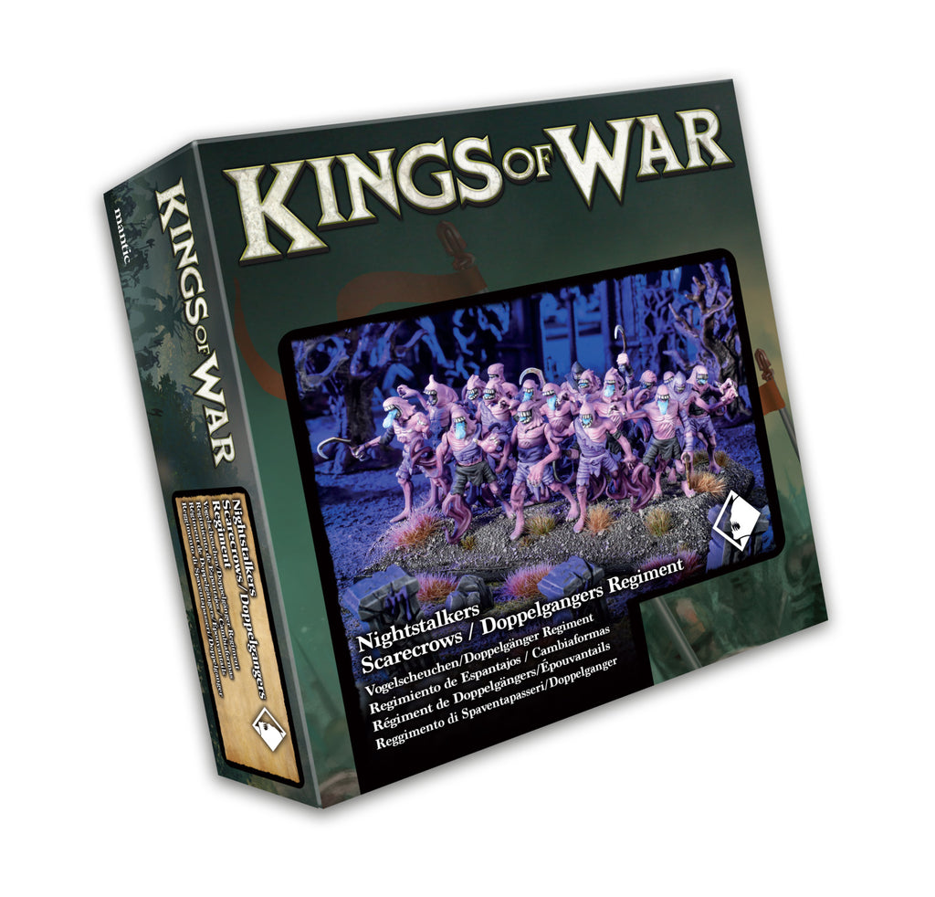 Kings of War: Nightstalker Scarecrows/Doppelgangers Regiment