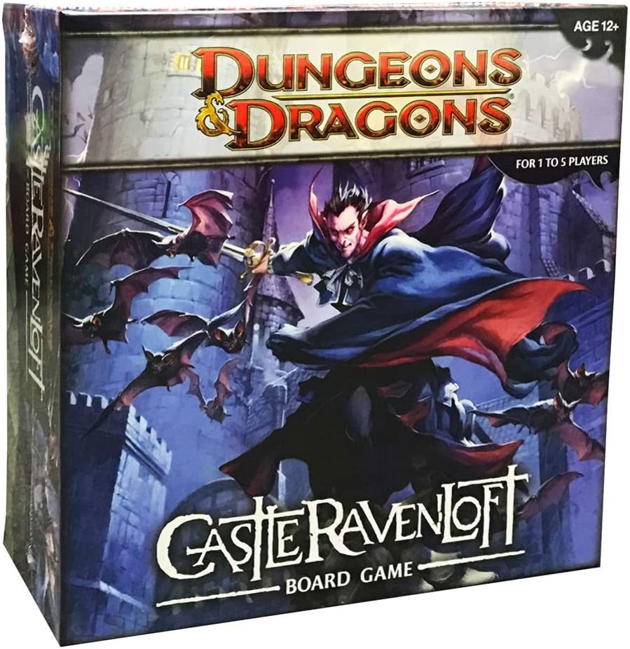 Dungeons & Dragons - Castle Ravenloft (Board Game) (Novelty book)