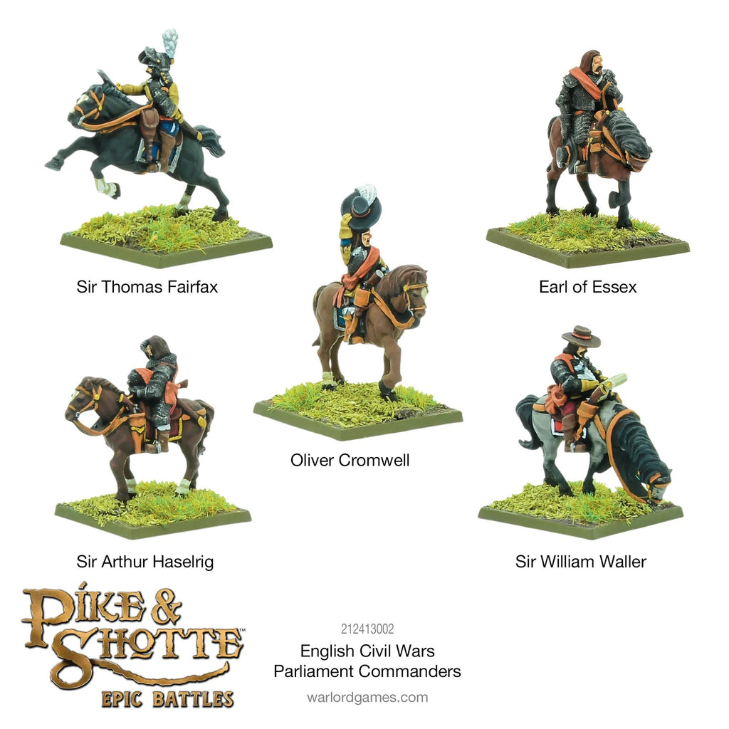 Pike & Shotte Epic Battles: English Civil Wars Parliament Commanders