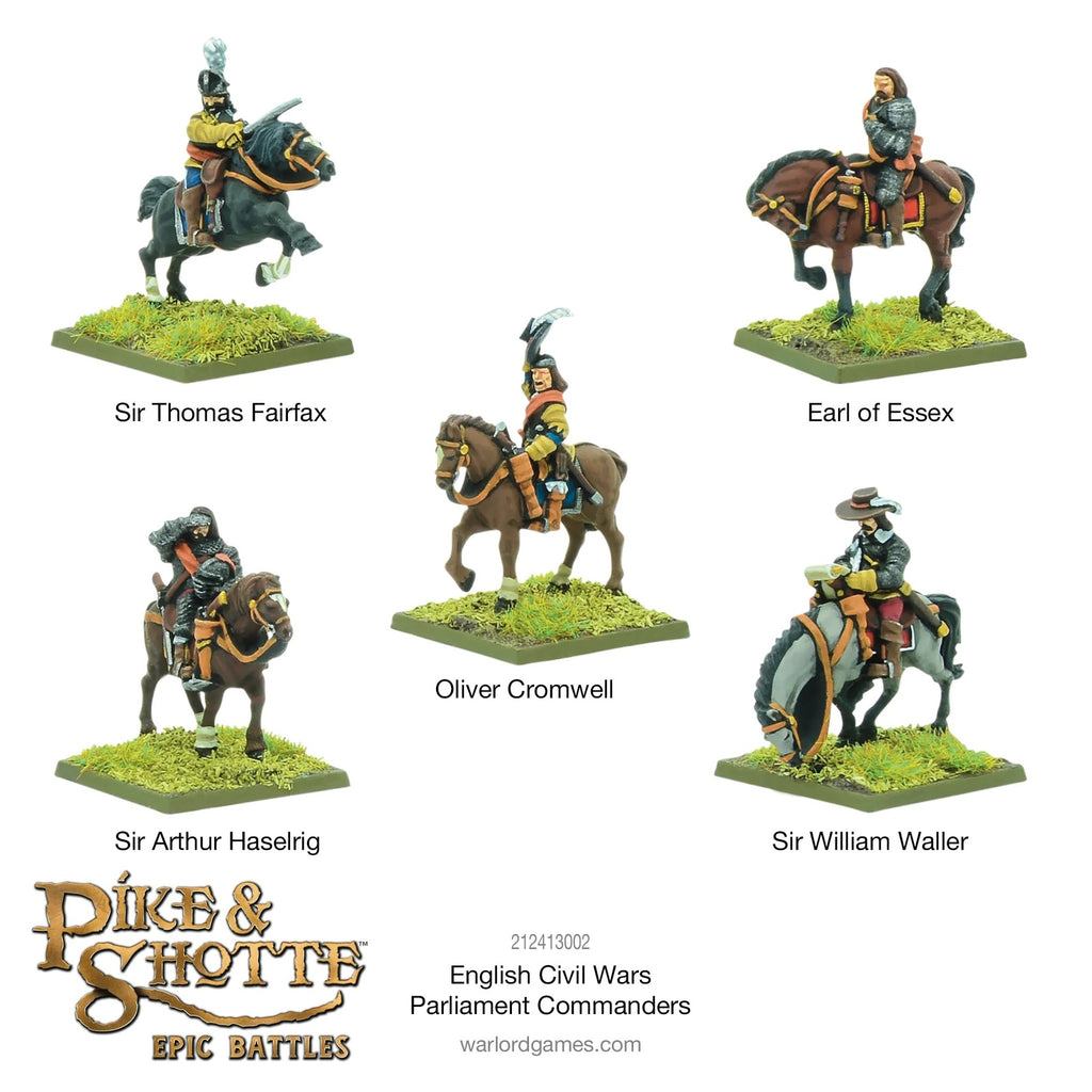 Pike & Shotte Epic Battles: English Civil Wars Parliament Commanders