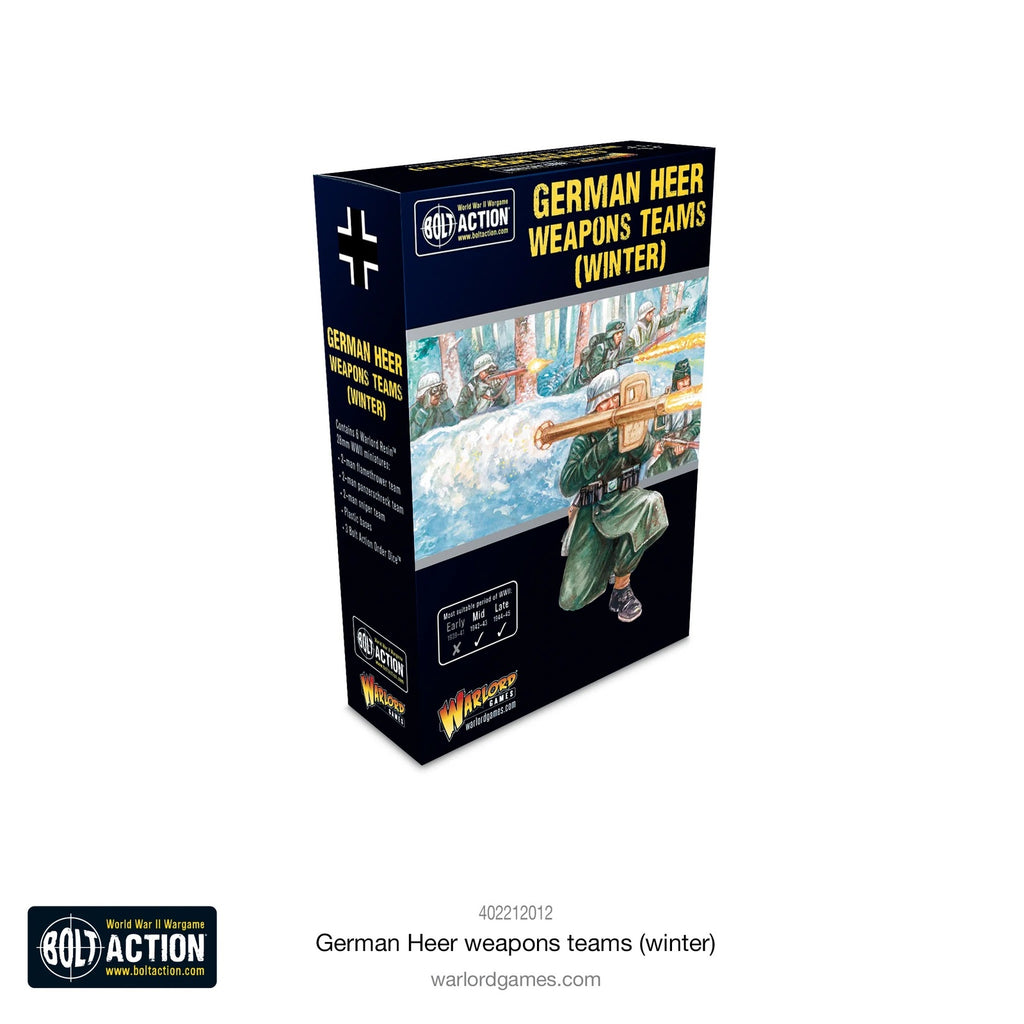 Bolt Action: German Heer Winter Weapons Teams