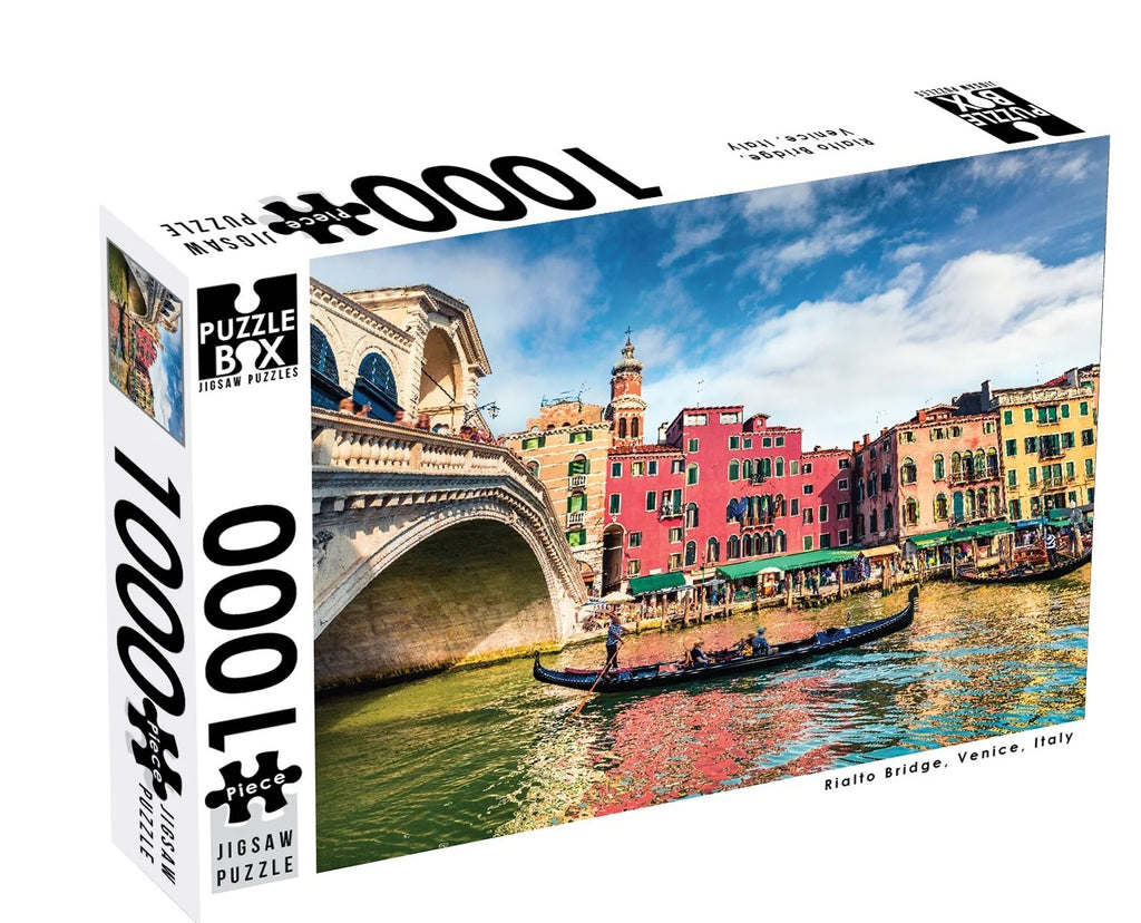 Mindbogglers: Rialto Bridge, Venice, Italy (1000pc Jigsaw)