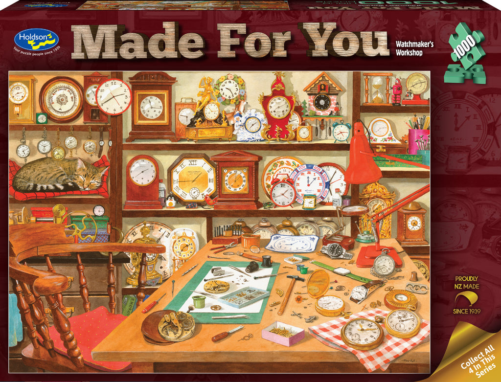 Made for You: Watchmaker's Workshop (1000pc Jigsaw)