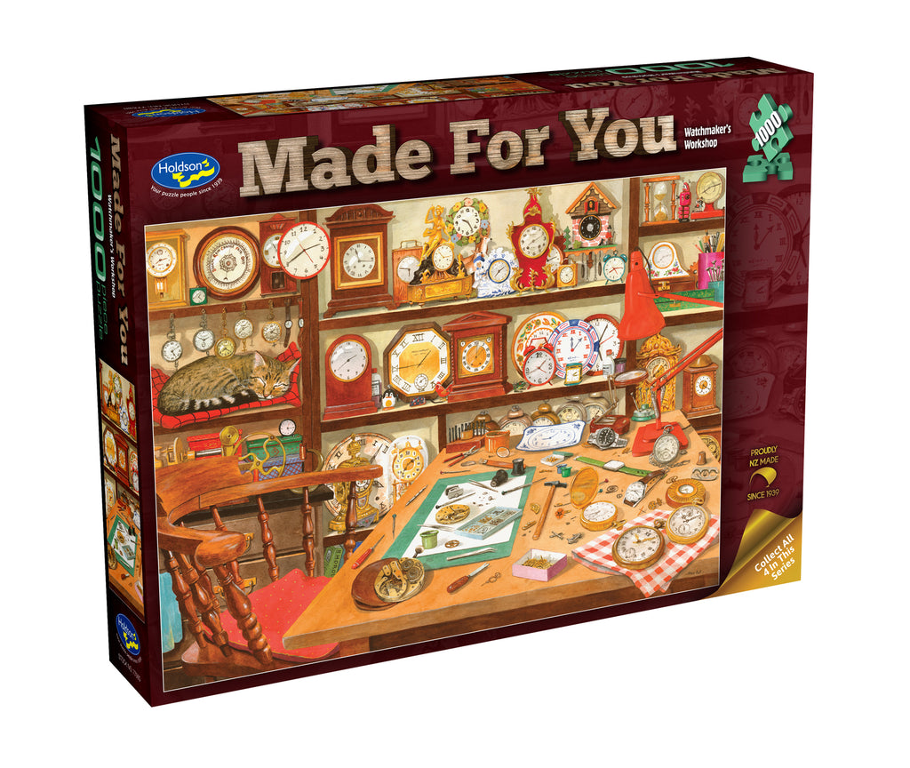 Made for You: Watchmaker's Workshop (1000pc Jigsaw)