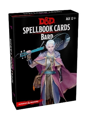 D&D Spellbook Cards: Bard Deck (110 Cards)