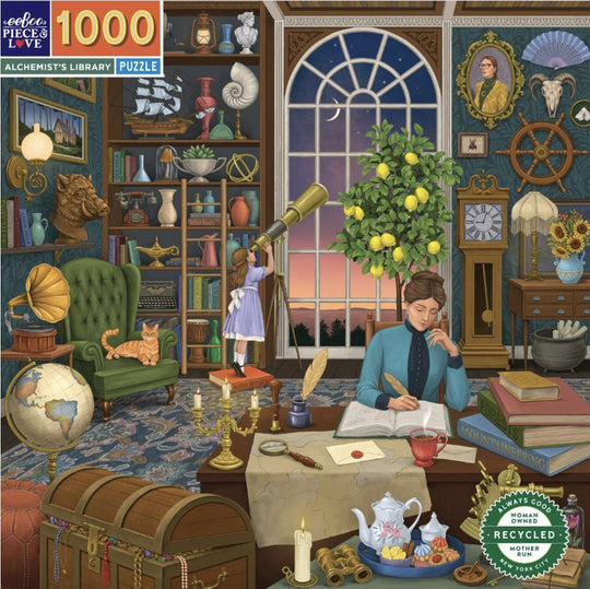 eeBoo: Alchemist's Library (1000pc Jigsaw)