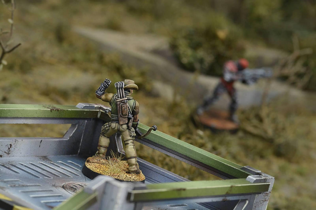 Infinity: Ariadna - Hardcases, 2nd Irregular Frontiersmen Battalion