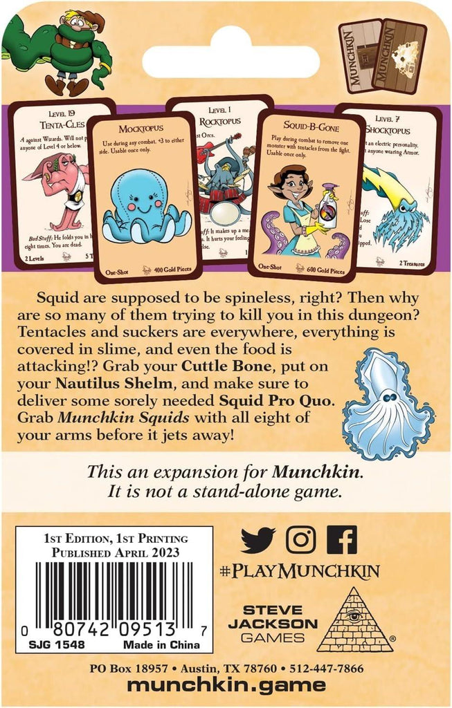 Munchkin: Squids Expansion