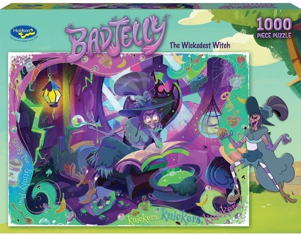 Holdson: BadJelly 1000 piece puzzle - The Wickedest Witch