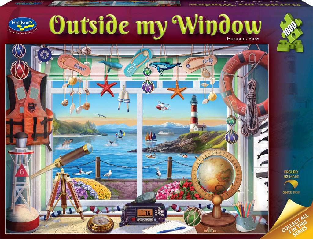 Holdson: Outside my Window - Mariners View Puzzle (1000pc Jigsaw)