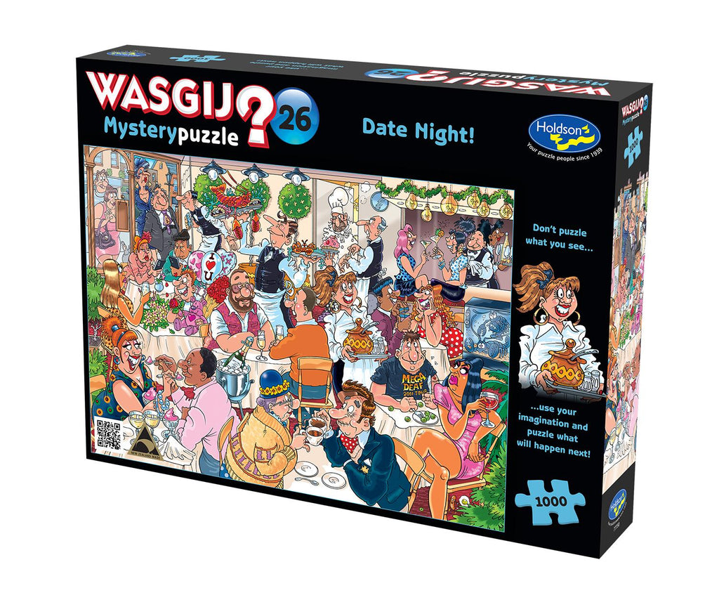 Wasgij: Mystery #26 - Date Night Puzzle (1000pc Jigsaw)
