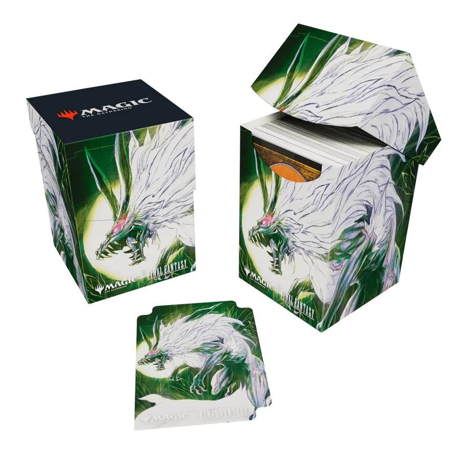 Ultra Pro: MTG x Final Fantasy - 100+ Deck Box (Summon: Fenrir)