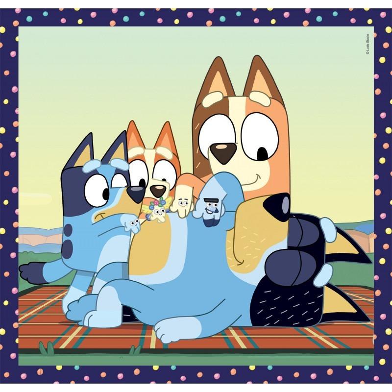 Clementoni: Bluey - Puzzles (3x48pc Jigsaws)