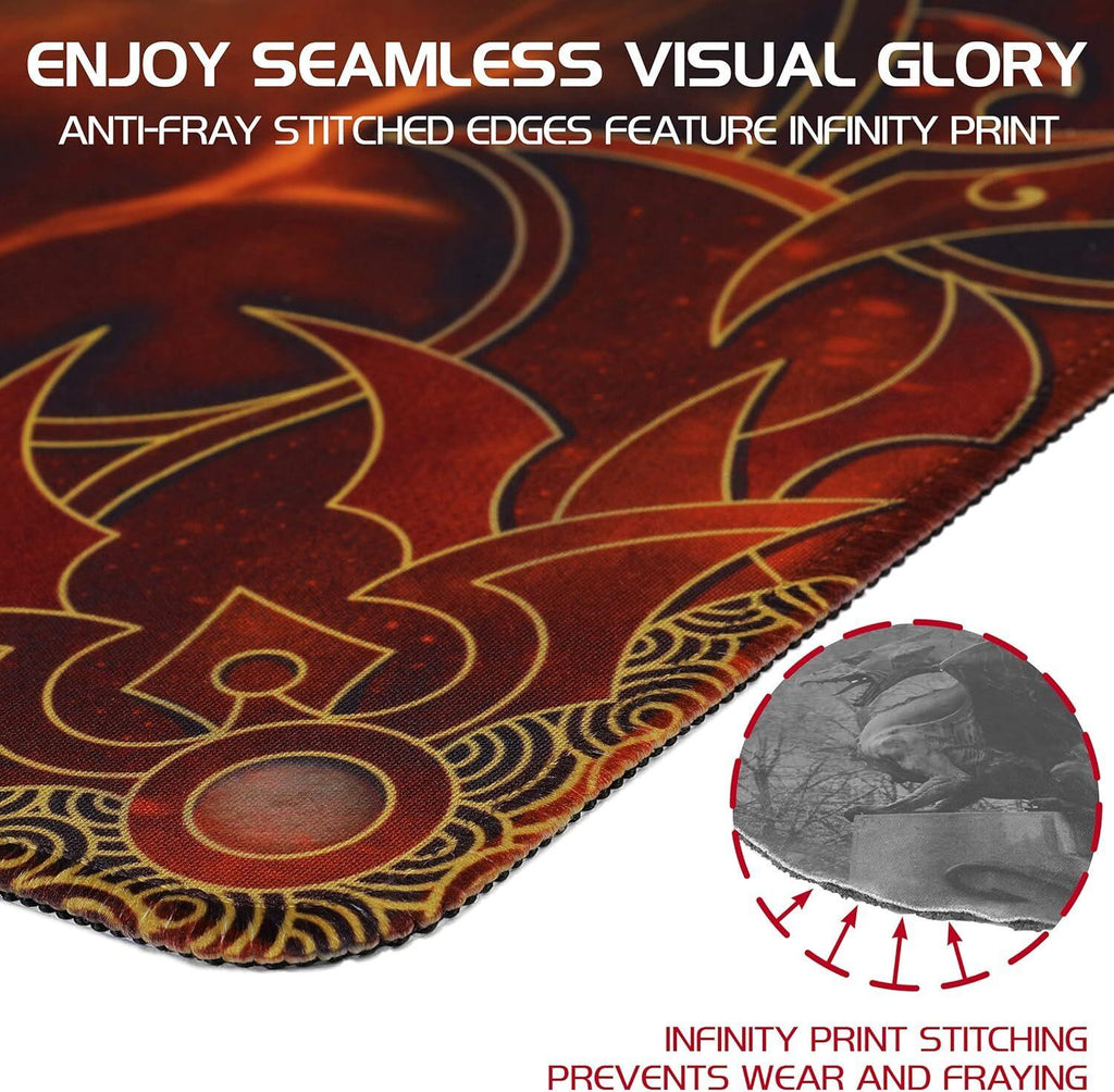 Enhance Tabletop: Card Game Playmat - Orange