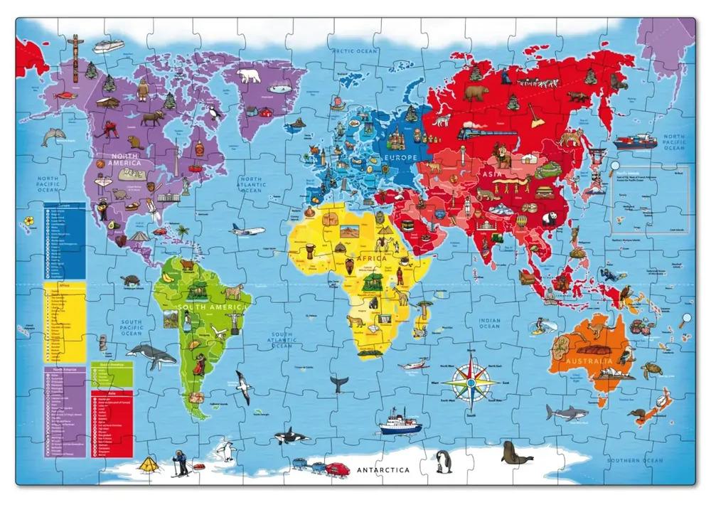 Orchard Toys: Map of the World Puzzle (150pc Jigsaw)