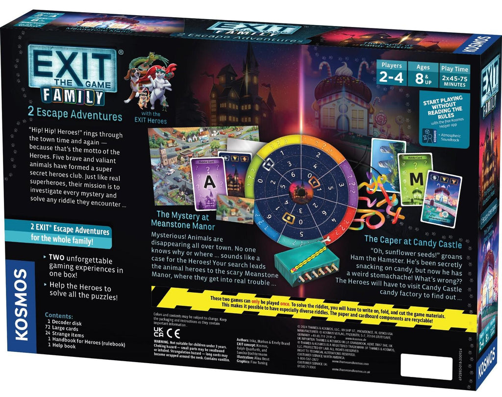 Exit the Game: Family - 2 Escape Adventures (2-in-1 Bundle)