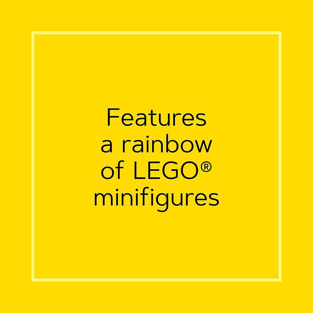 LEGO: Minifigure Rainbow Puzzle (1000pc Jigsaw)