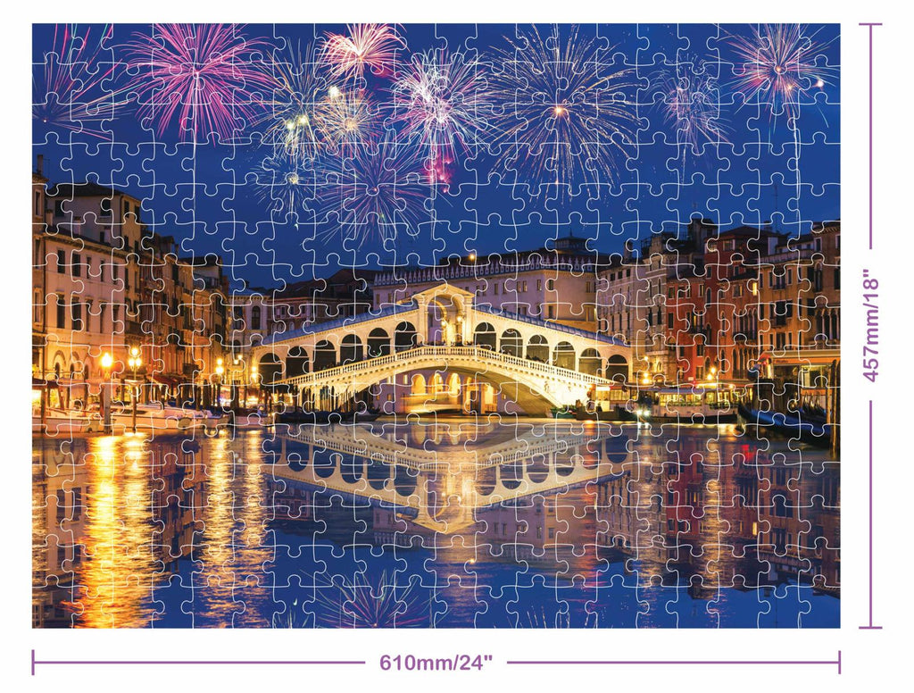Hinkller: Rialto Bridge, Venice, Italy - Large Piece Puzzle (300pc Jigsaw)
