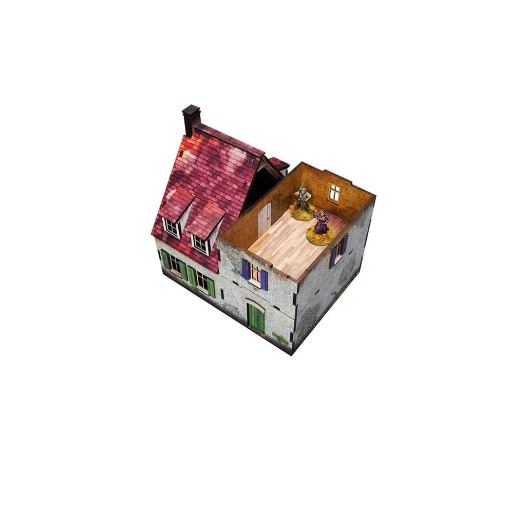 Bolt Action: Pre-painted WWII - Normandy Farmhouse