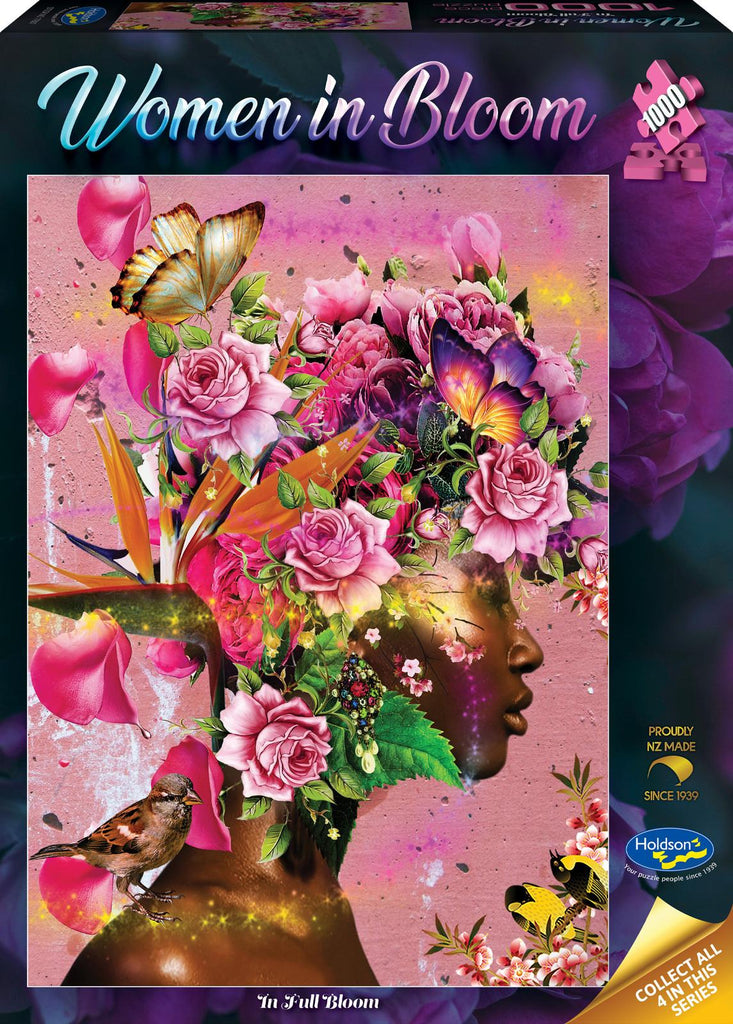 Holdson: Woman in Bloom - In Full Bloom Puzzle (1000pc Jigsaw)