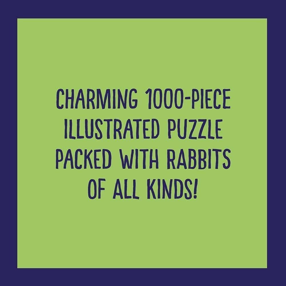Chronicle Books: Rabbitology Puzzle (1000pc Jigsaw)