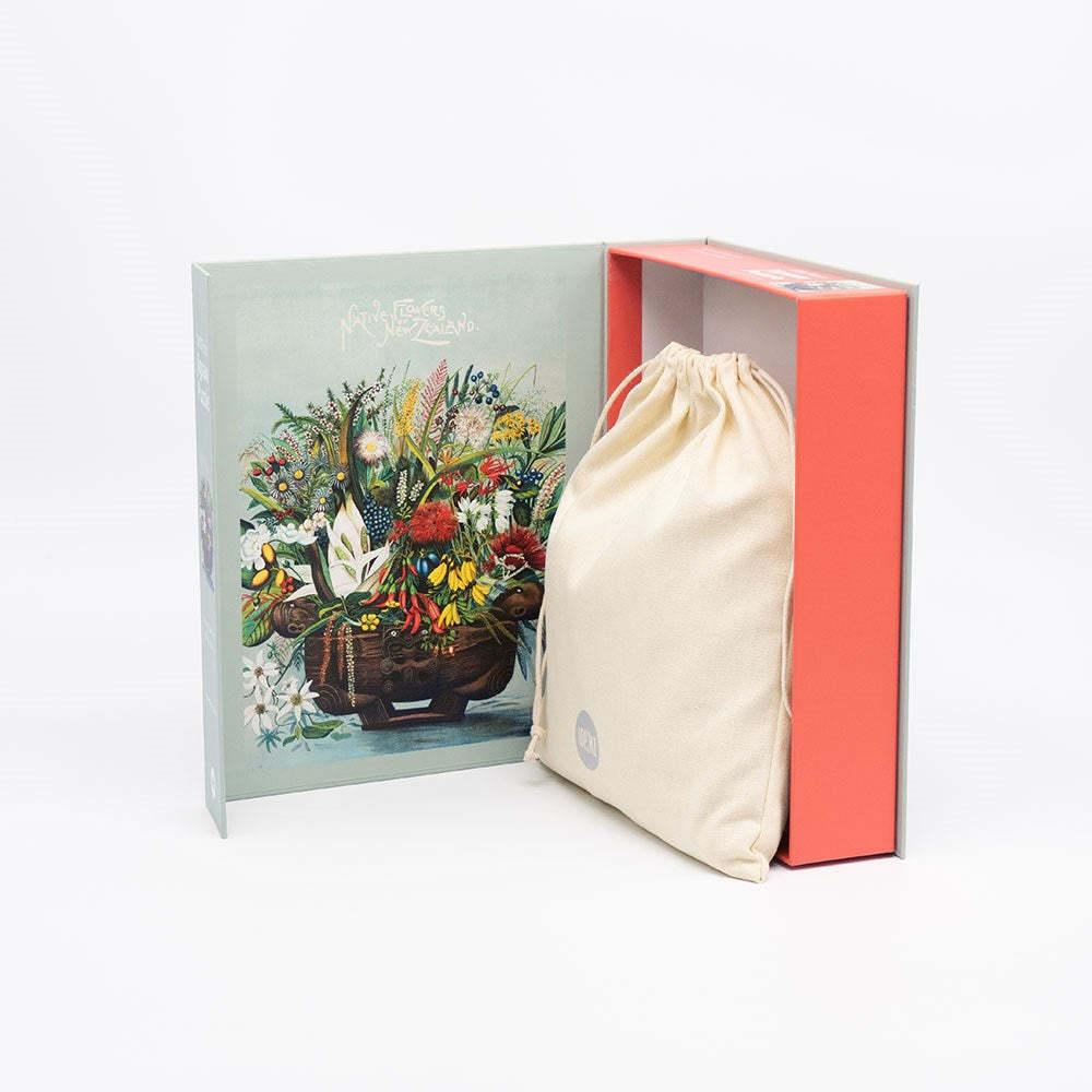 100% NZ: Native Flowers Puzzle (1000pc Jigsaw)