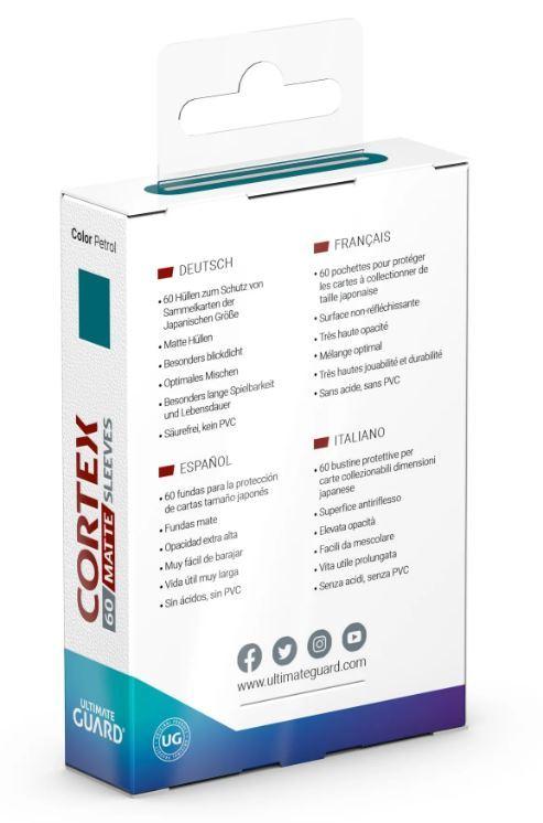 Ultimate Guard: Cortex Japanese Sleeves (60ct) - Matte Petrol