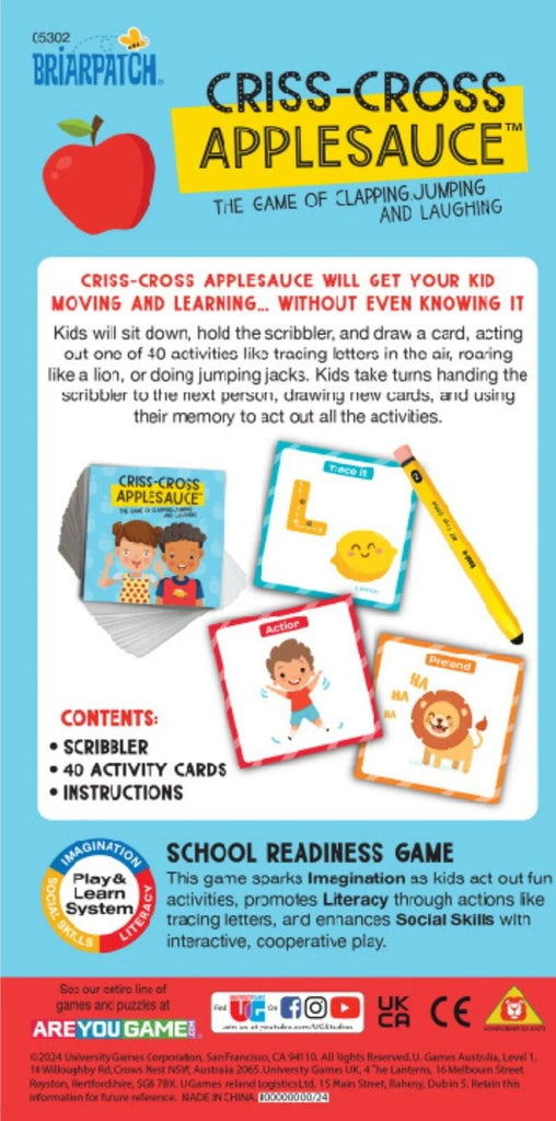 Briarpatch: Criss-Cross Apple Sauce