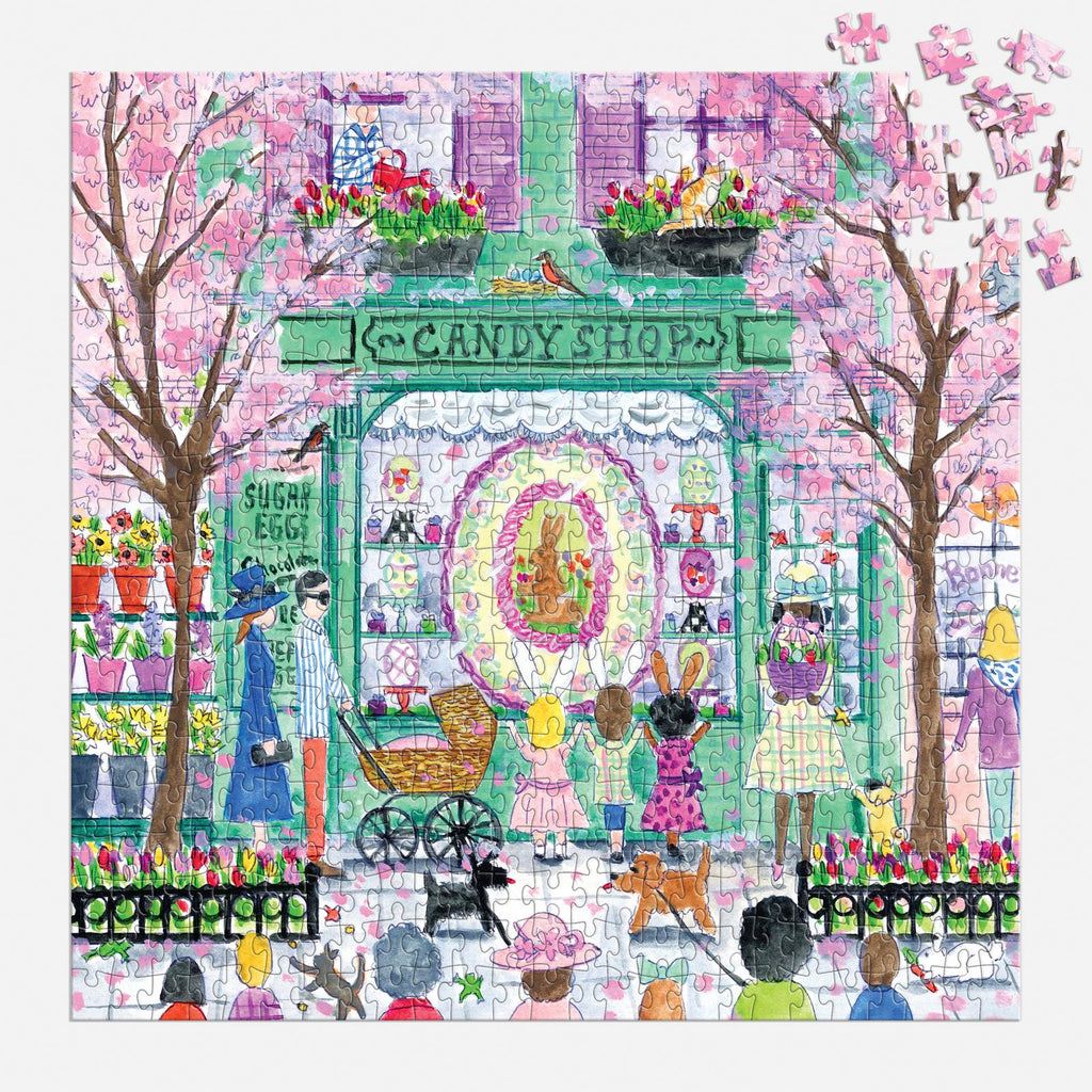 Galison: Michael Storrings Easter Candy Shop - 500 Piece Puzzle