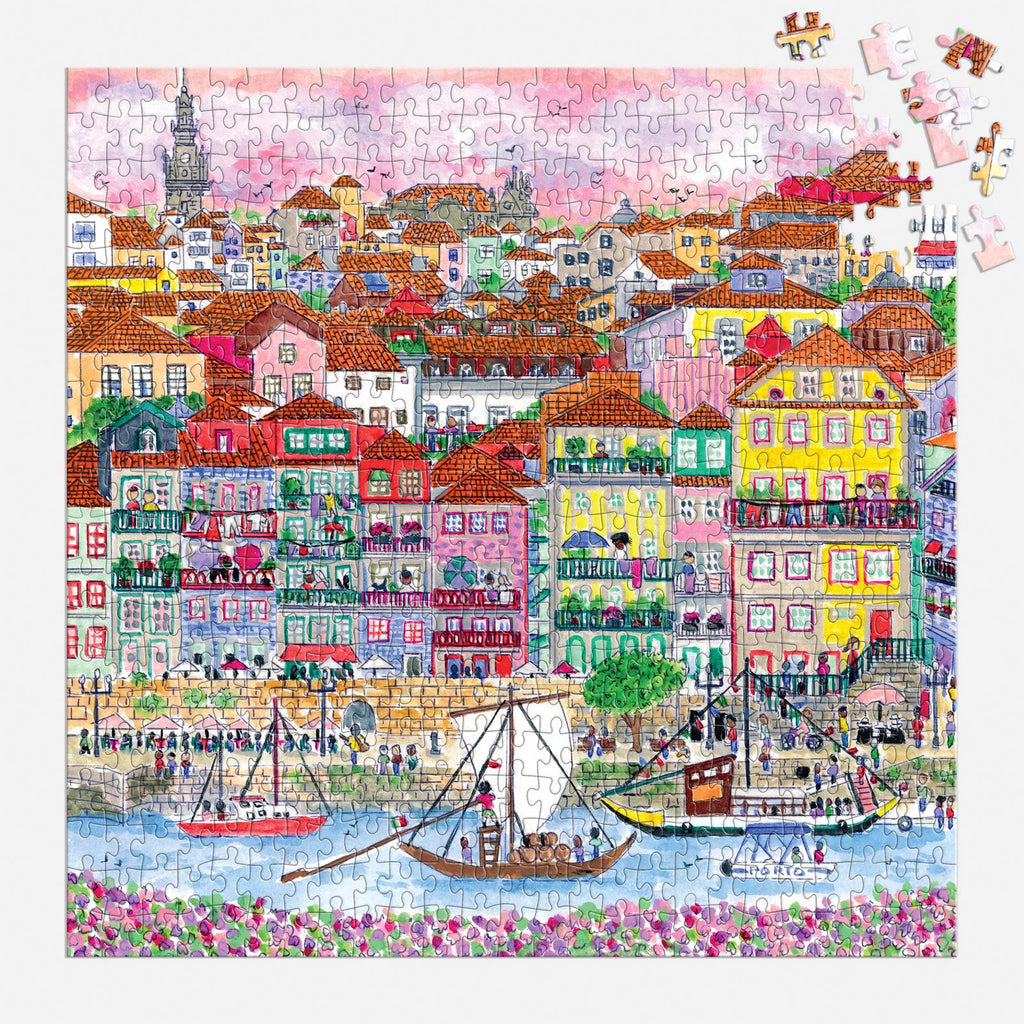 Galison: Summer in Portugal - 500 Piece Puzzle