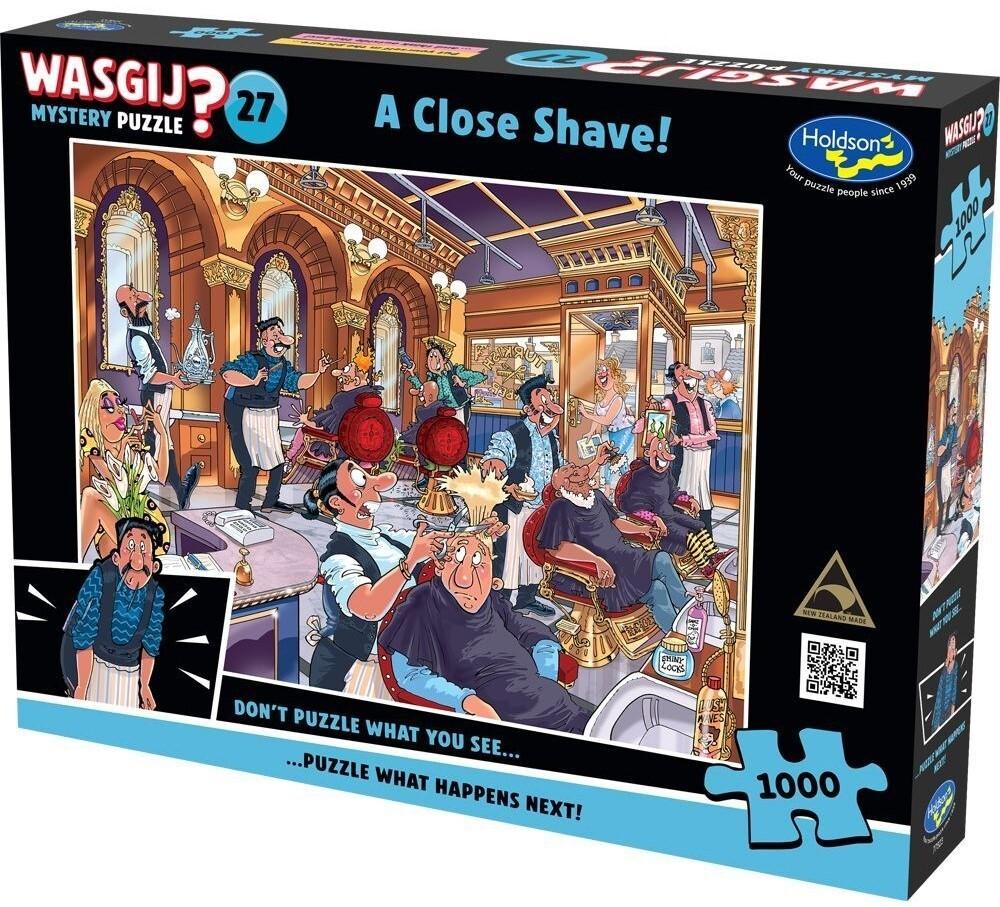 Wasgij Mystery #27: A Close Shave (1000pc Jigsaw)
