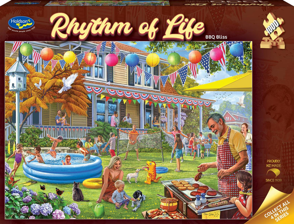 Holdson: Rhythm of Life - BBQ Bliss Puzzle (1000pc Jigsaw)