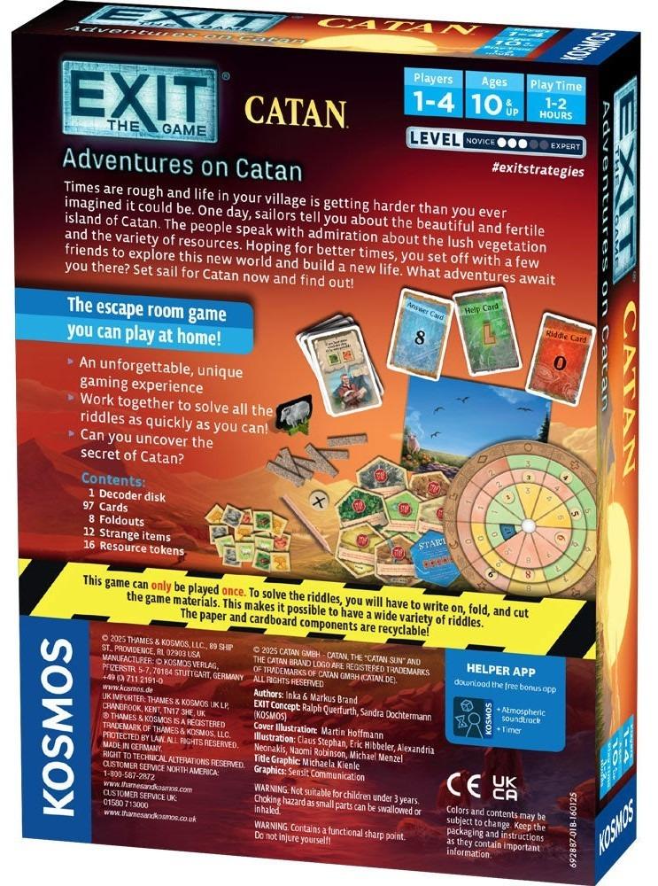 Exit the Game: Adventures on Catan