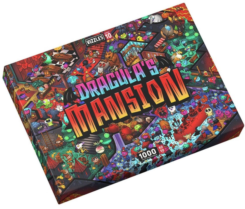 Vizzles: Dracula's Mansion Puzzle (1000pc Jigsaw)