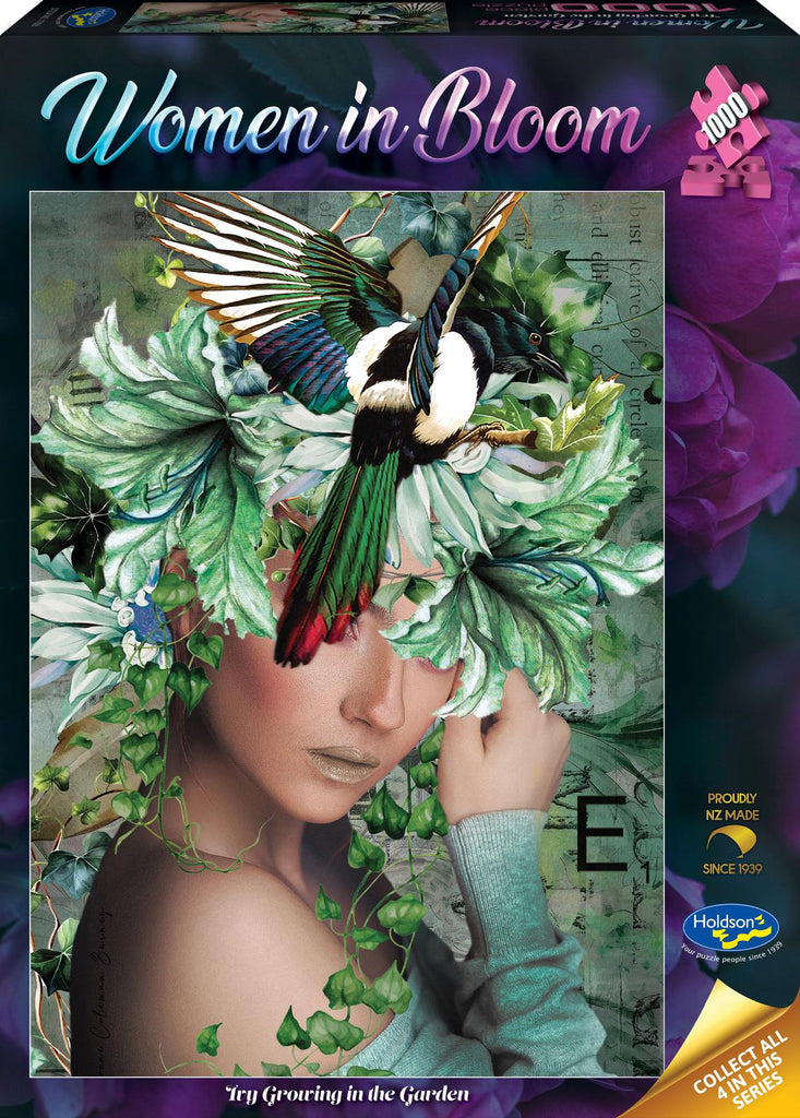 Holdson: Woman in Bloom - Ivy Growing in the Garden Puzzle (1000pc Jigsaw)