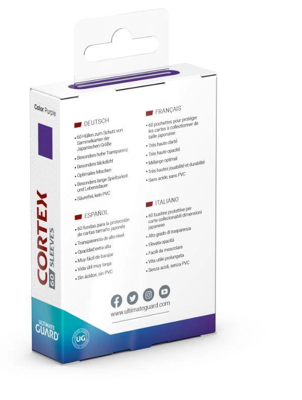 Ultimate Guard: Cortex Japanese Sleeves (60ct) - Glossy Purple