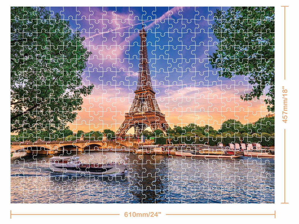 Hinkler: Eiffel Tower, Paris, France - Large Piece Puzzle (300pc Jigsaw)