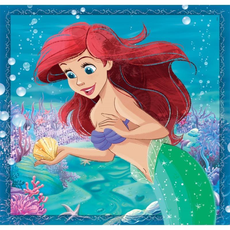 Clementoni: Diseny Princess - Puzzles (3x48pc Jigsaws)