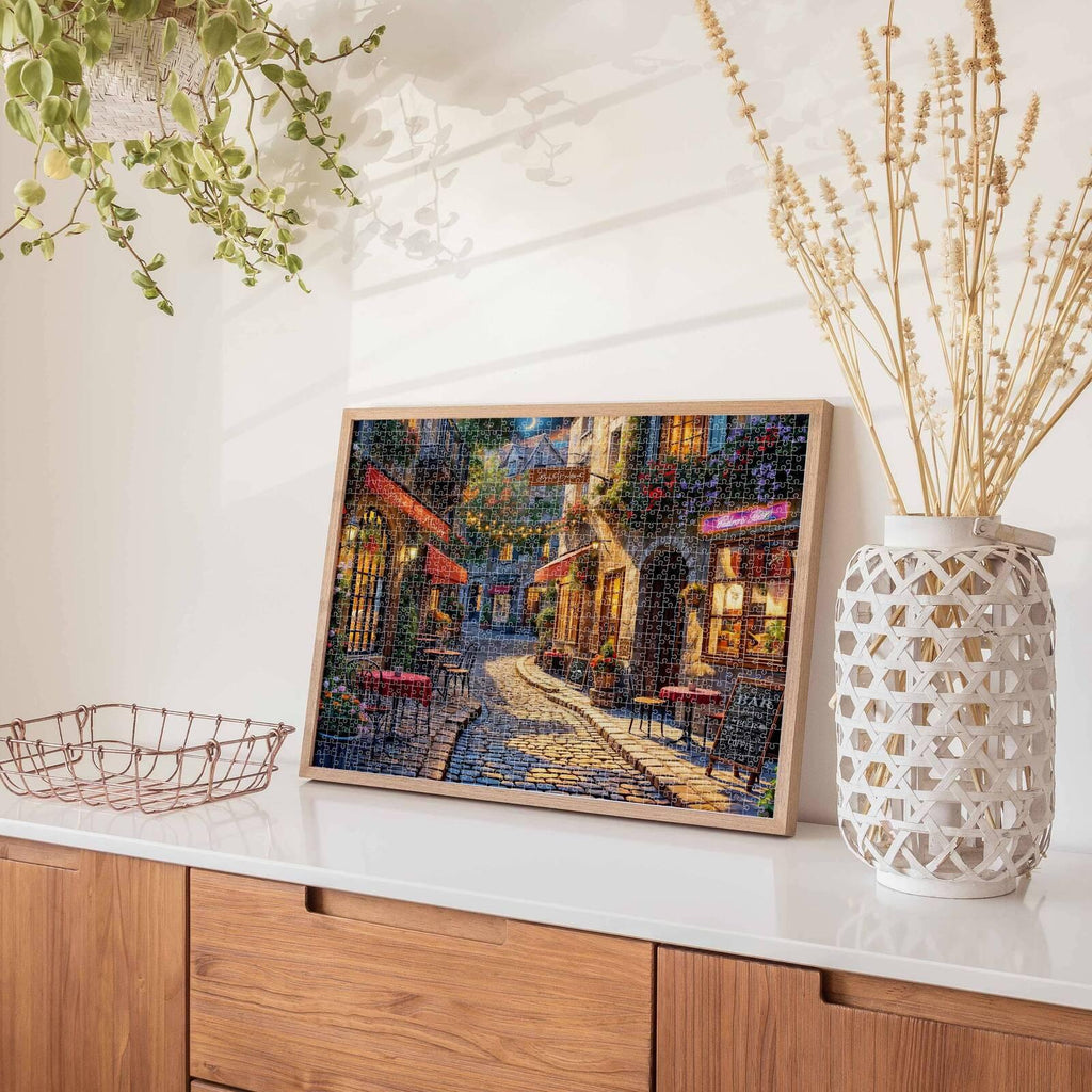 Hinkler: Mindbogglers Artisan - Cafe Nights Puzzle (1000pc Jigsaw)